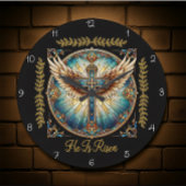 He Is Risen Winged Cross  Grote Klok