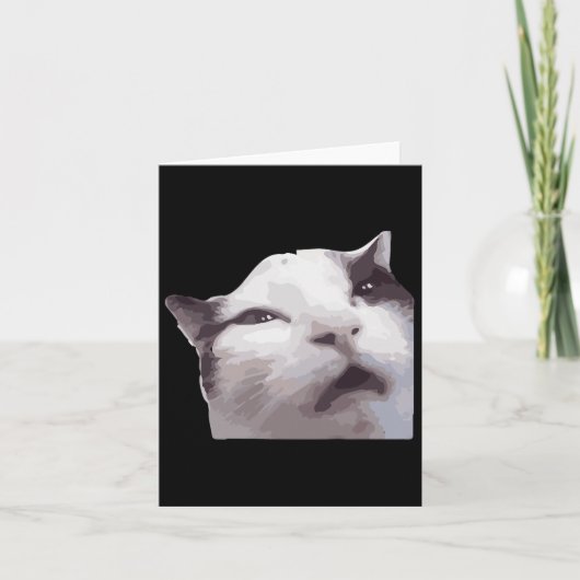 Hè! Kat Meme Kaart (Voorkant)