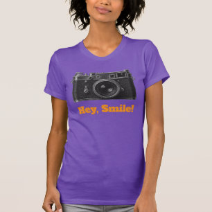 Hé, lach! Camera Dames T-Shirt