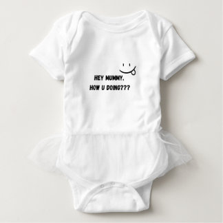 Hé mama hoe gaat het met je Grappige Cute Baby Bod Romper