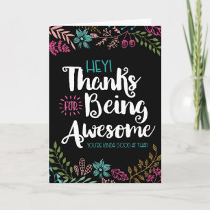 Hé ! Merci d'être génial !