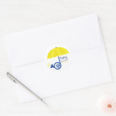 Hé mooie Logo stickers (Envelop)