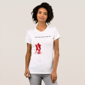 Hé, Mr DJ, Speel de salsa luid T-shirt (Voorkant volledig)