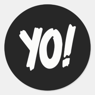 Hé! Mtv Rap Replica Logo 1993 Ronde Sticker