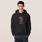 He Protect He Attack He Loves Snack German Shepher Hoodie (Voorkant volledig)