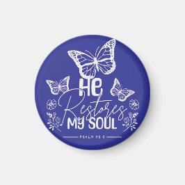 He Restores My Soul Magneet