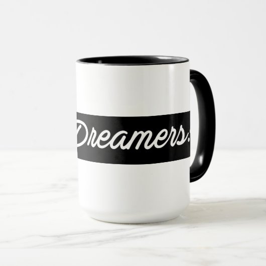 Hé rêveurs ! Tasse (Devant droit)