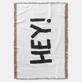 hé shirt deken (Voorkant Verticaal)