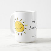 Hé, soleil ! Tasse (Devant gauche)