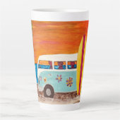 Hé, Surfer Mec ! - tall mug pour le surfeur cool. (Devant)