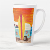Hé, Surfer Mec ! - tall mug pour le surfeur cool. (Droite)