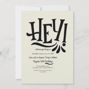 Hé Uitnodiging