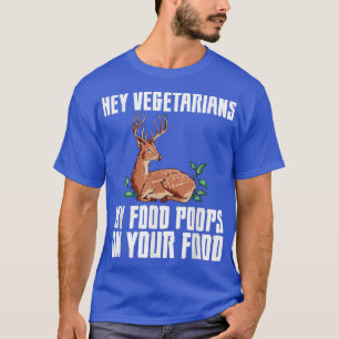 Hé Vegetaria's mijn voedselbonnen op je eten - T-S T-shirt