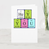 Hé vous carte d'anniversaire 3 (Devant)