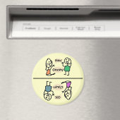 He Wanna Dishwasher Magnet van RoseWrites Magneet (Insitu (Vaatwasser))
