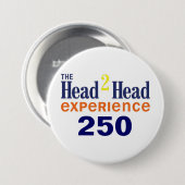 Head2Head 250 Ronde Button 7,6 Cm (Voorkant /achterkant)