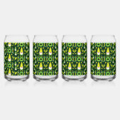 Head Garden Gnome Gardener Blikvorm Glas (Rechts)