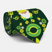 Head Garden Gnome Gardener Stropdas (Opgerold)