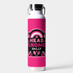 Head Garden Gnome Gardener Waterfles