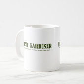 "Head Gardener" Drukte Gift Coffe/Tea Mok (11oz) (Voorkant links)