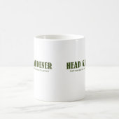 "Head Gardener" Drukte Gift Coffe/Tea Mok (11oz) (Center)