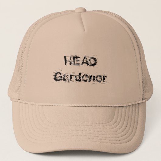 Head Gardener Trucker Pet (Voorkant)
