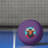 Head of a minotaur from greek mythology pingpongballen (Net)