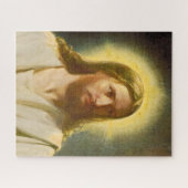 Head of Christ by Carl Heinrich Bloch Legpuzzel (Horizontaal)
