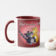 HEAD SMOOCHES VALENTIJN CATS beroemd gemaakt door