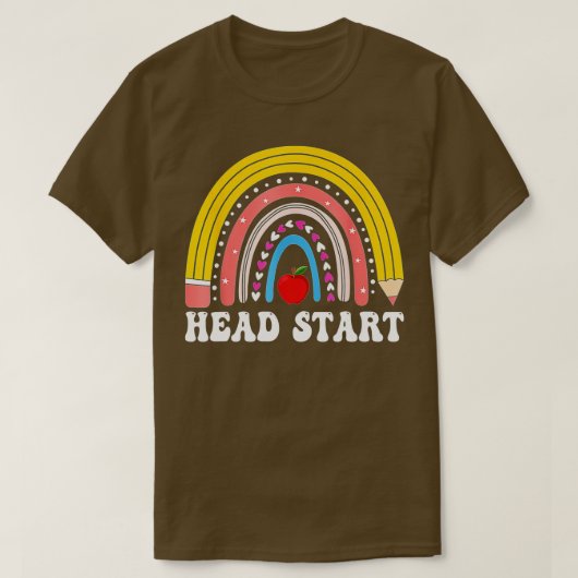 Head Start Rainbow Headstart T-shirt (Design voorkant)