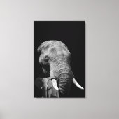 Head strong Elephant Canvas Afdruk (Voorkant)