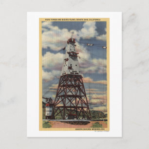 Head Tower, Mengsel Plant, Shasta Dam Briefkaart