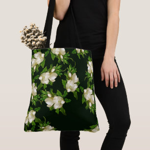 Heade Giant Magnolia Flower Blossom Canvas tas