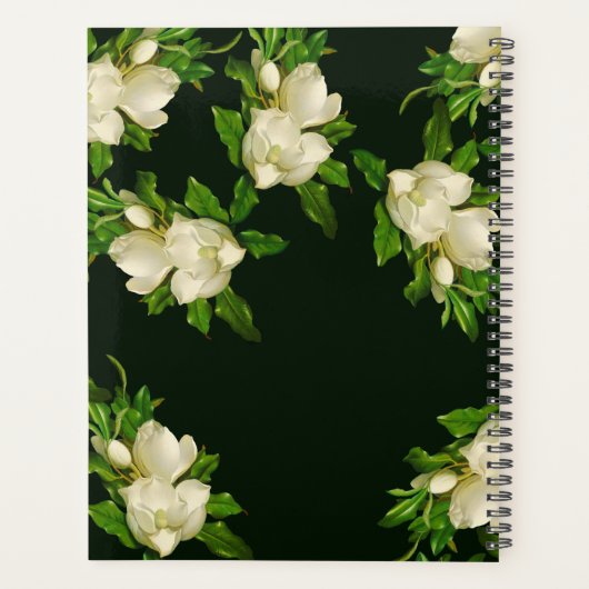 Heade Giant Magnolia Flower Blossom Planner (Achterkant)