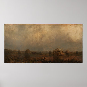 Heade - hoog tij op de moerassen poster