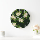 Heade Magnolia Flower BlossingWall klok (Huis)