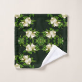 Heade Magnolia Flower Blossom Bath Towel Set Bad Handdoek (Wasdoekje)