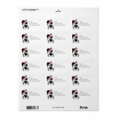 Headless Adresetiketten Etiket (Full Sheet)