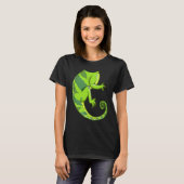 Headless Chameleon Lizard Halloween Costume DIY Ou T-shirt (Voorkant volledig)