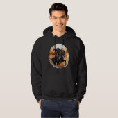 Headless Horeman met pompoenhoofd Hoodie (Voorkant volledig)