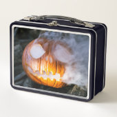 Headless Horseman's Jack-o-Lantern Head a Flame (Voorkant)