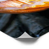 Headless Horseman's Jack-o-Lantern Head a Flame Poster (Hoek)