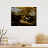 Headless Ruiter Halloween Legend Sleepy Hollow Poster (Keuken)