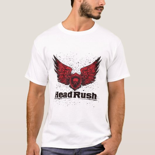 HEADRUSH T-SHIRT ONTWERP (Voorkant)