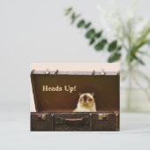 HEADS UP RELOCATION CARD BRIEFKAART (Staand voorkant)
