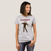 Headshot Zombie T-shirt (Voorkant volledig)