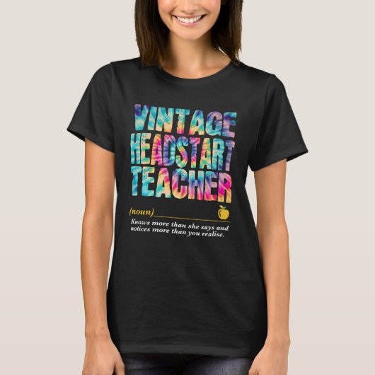 Headstart Teacher Appreciation Week Back to School T-shirt (Voorkant)