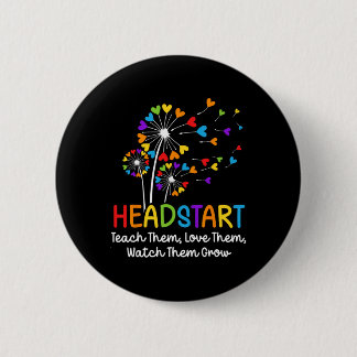 Headstart Teacher Early Childhood Educator Ronde Button 5,7 Cm
