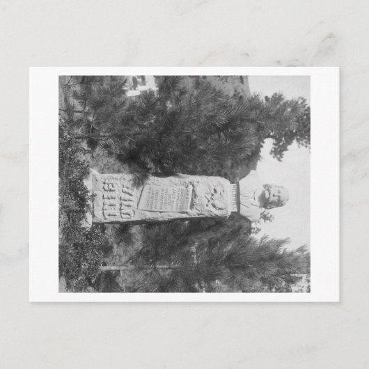 Headstone of Wild Bill Hickock's Grave Photograp Briefkaart (Voorkant)