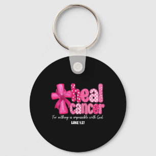 Heal Cancer Christelijk Geloof God Borstkanker Wo Sleutelhanger
